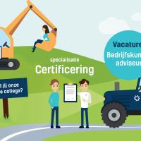 Graphic vacature bedrijfskundig adviseur certificering Cumela