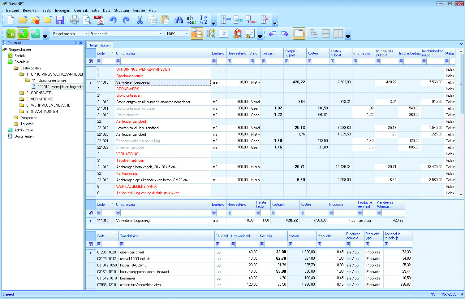 Begroten van werken | Cumela
