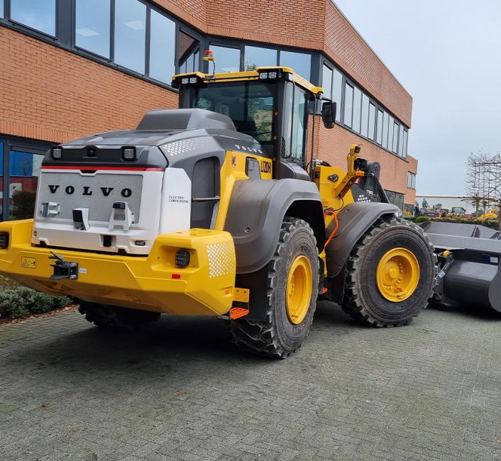 Volvo, elektrisch, jaarcongres, schoon en emissieloos bouwen, 2023