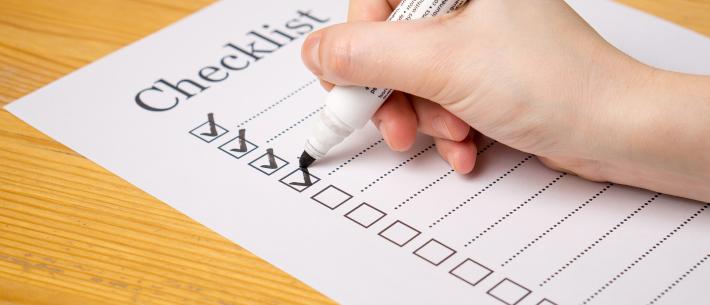 Checklist certificering