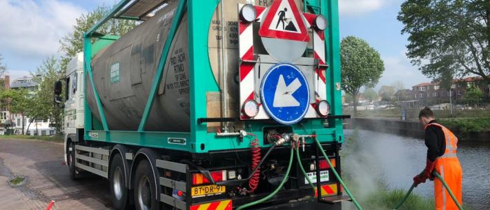 Onkruidbestrijding met water