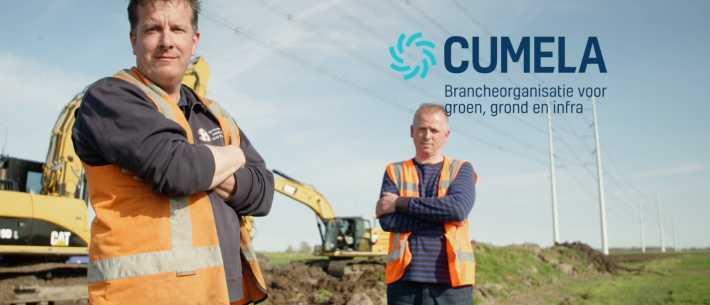 Cumelasector in een reclamespot