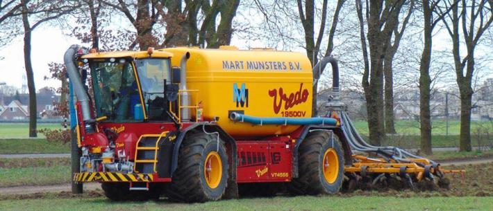 Vredo, bemesten, Munsters