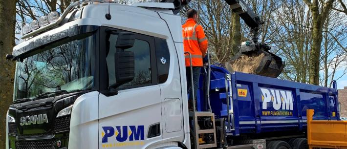 Pum Enthoven, Scania, truck