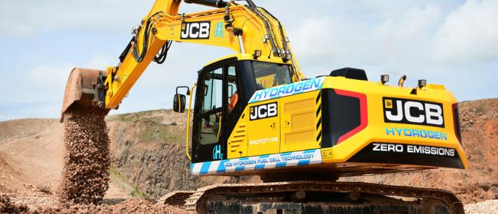 JCB waterstof
