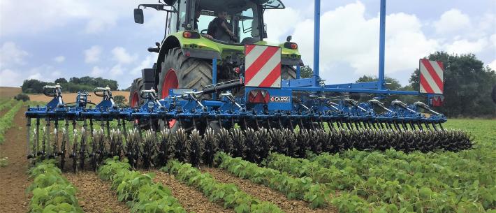 Carre rotanet control schoffel in actie 
