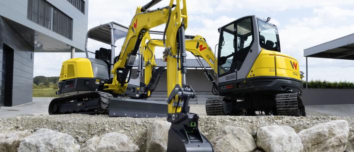 nieuwe Stage V Wacker Neuson graafmachines 