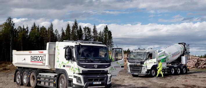 Volvo FM en FMX elektrisch bouw 