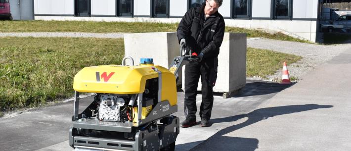 wacker neuson 700 kg trilwals 