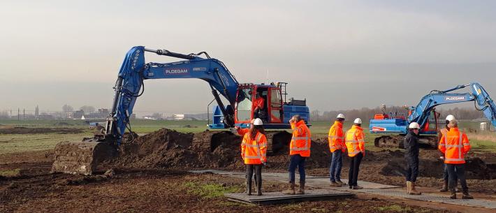 in bedrijfstelling Doosan 30 DX electric 