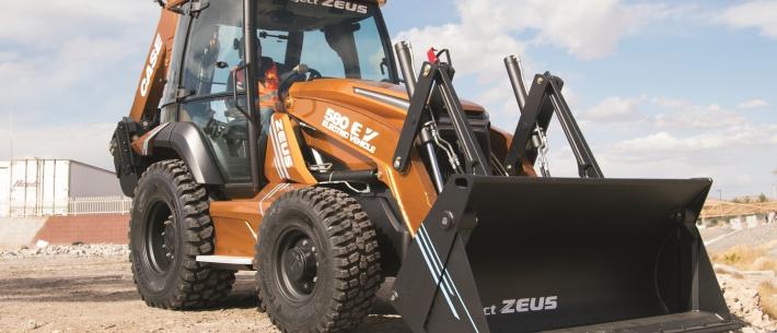 Case Zeus elektrische laadgraafcombinatie 