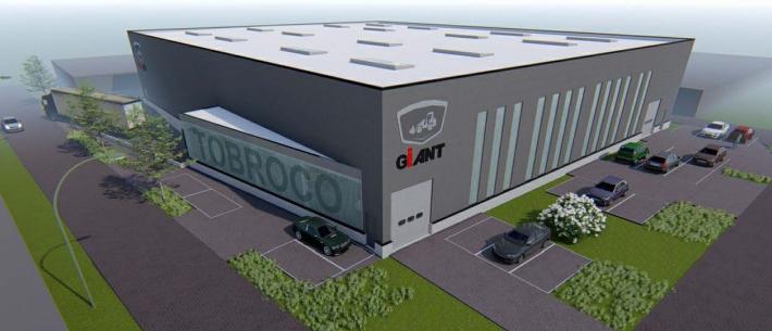 tobroco nieuwbouw opslaghal