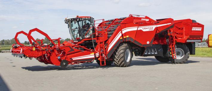 Grimme Ventor zelfrijdende aardappelrooier 