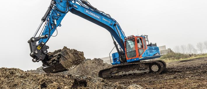 DX 300 electric, ploegam 