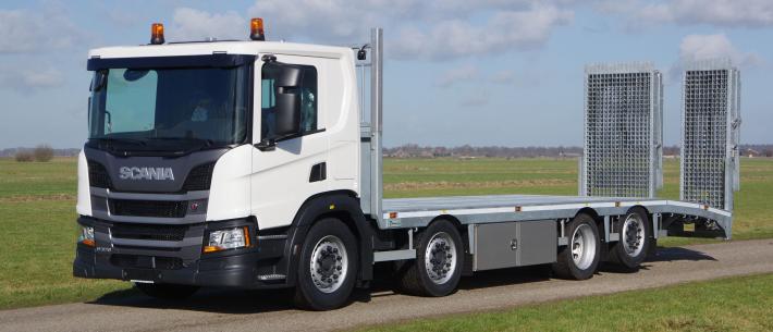 Veldhuizen Scania oprijwagen