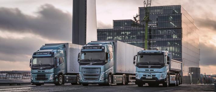 Volvo electrische trucks 