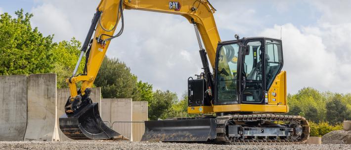 Cat 308 CR Fixed boom midigraafmachine