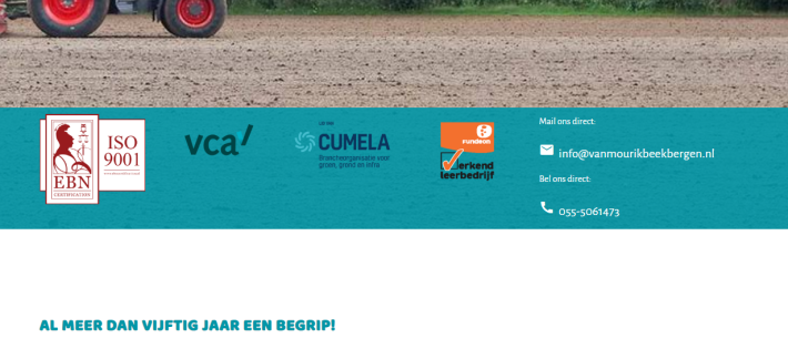 Logo op website - Wim van Mourik
