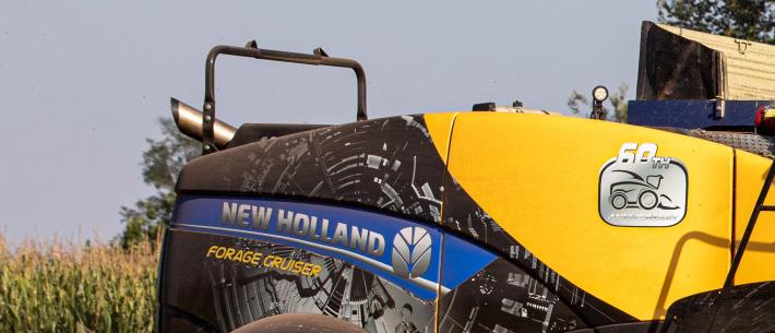 New Holland 60 jarig jubileum hakselaar 