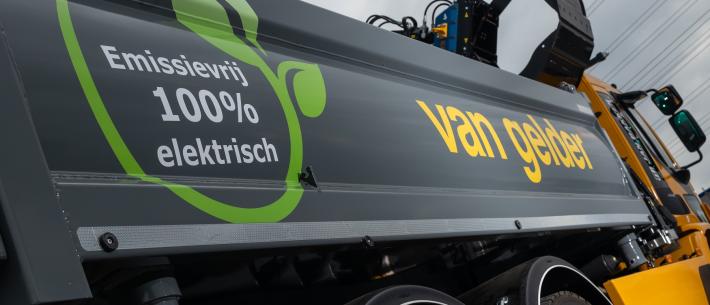 elektrische volvo knijperauto