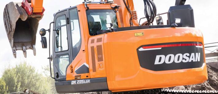 Doosan DX 235 LCR-7  stage V  graafmachine 