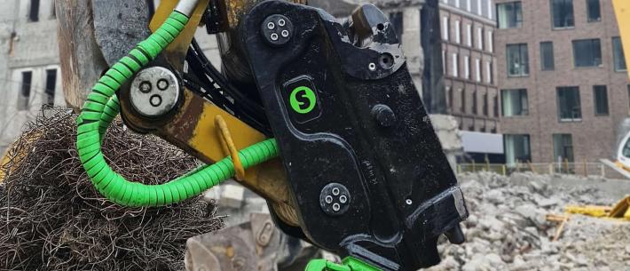 Steelwrist SQ90 snelwissel