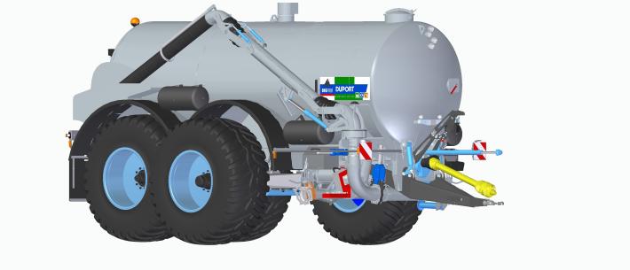 Duport Bigfoot 18 kuubs mesttank