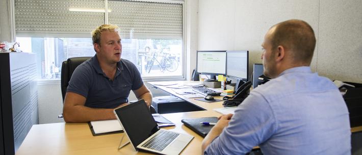 Gesprek met ondernemer