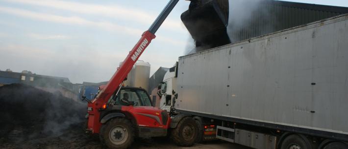 laden van mest
