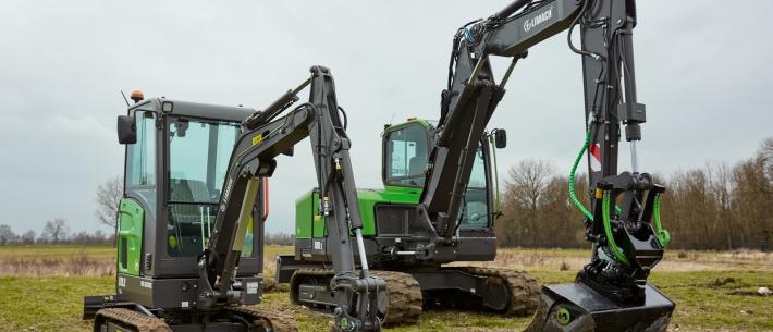 Limach Volvo elektrische graafmachines 