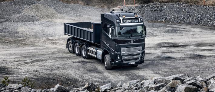 volvo FH 15 bouwtruck 
