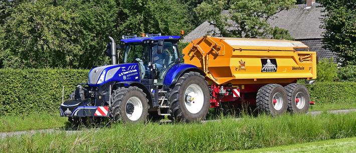 Trekker gronddumper Ermelo