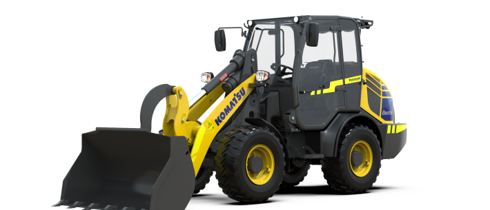 komatsu elktrische wiellader 