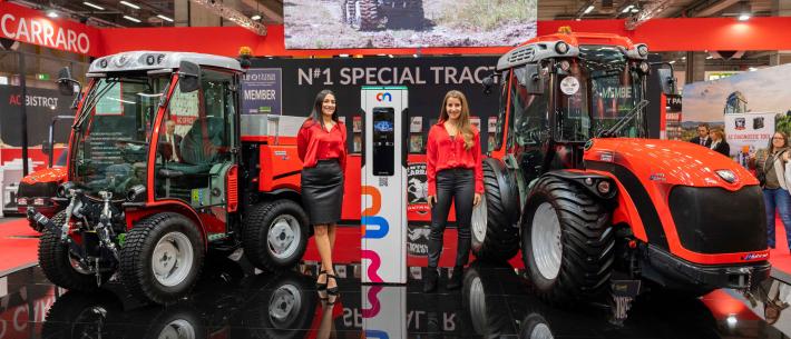 Carraro Eima srx hybrid en e SP werktuigendrager 