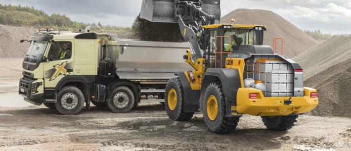 volvo L120 electric 