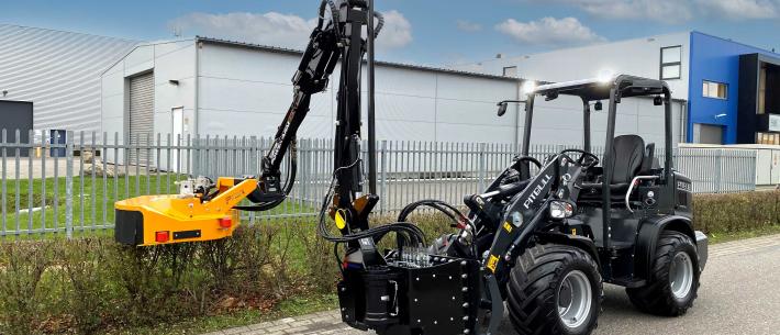 mc connel maaiarm voor compacte wiellader 