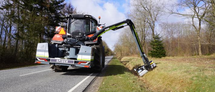 GreenTech Spider maaiarm.