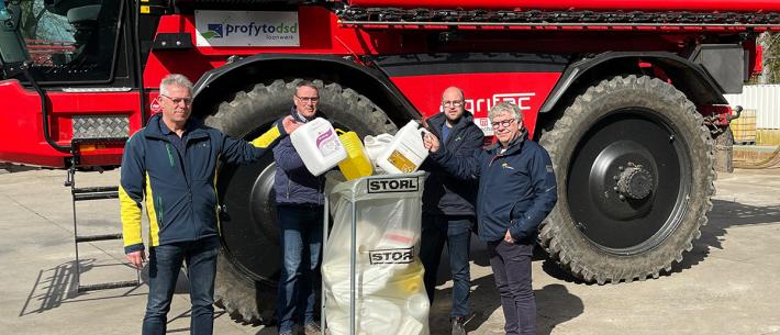 storl, pofytodsd, agrarisch loonwerk, gewasbescherming, verpakkingsmateriaal, inzamelen, 2023 