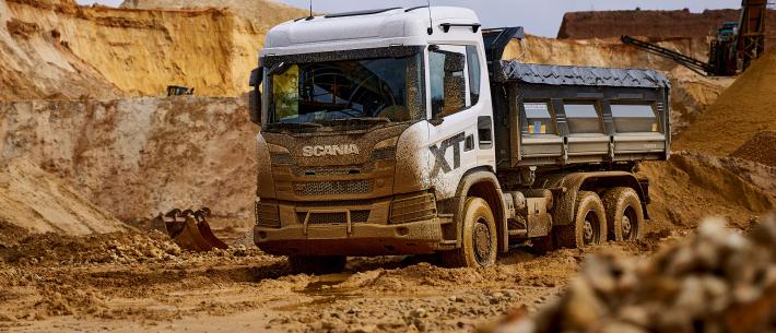 scania Xt bouwtruck 