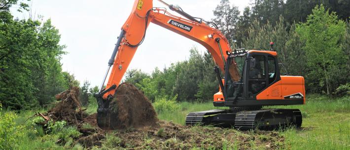 develon rupsgraafmachine DX140 LC-7K