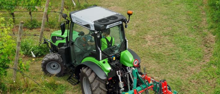 Deutz Fahr 5D serie vierwielbesturing