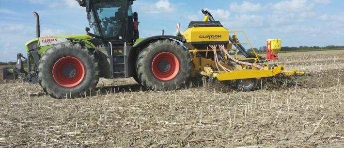 claydon 6 m zaaimachine 