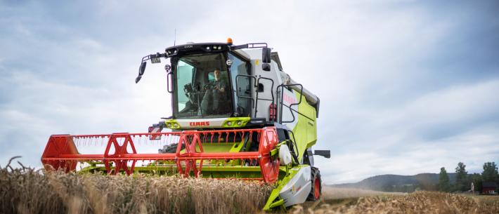 claas Evion maaidorser 