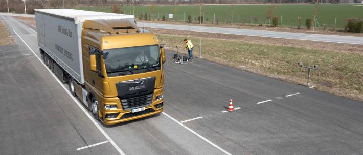 MAN geluidsmeting elektrische truck 