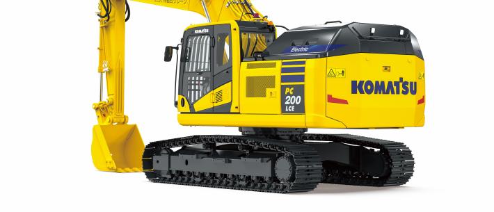 Komatsu elektrische 20 tons graafmachine 