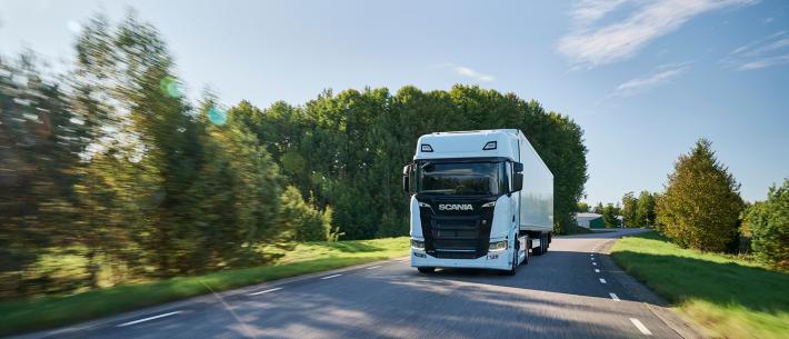 Scania elektrische truck 