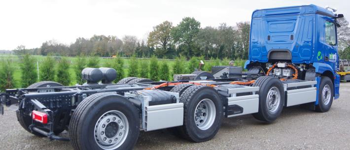 veldhuizen trucks 8x2 elektrische truck