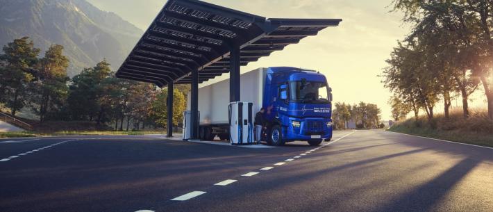 Renault E-Tech truck opladen 