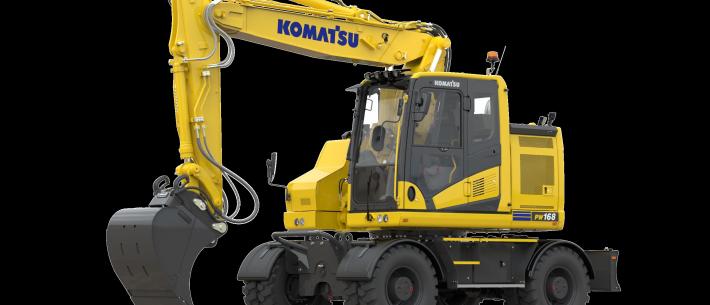 komatsu PW 168