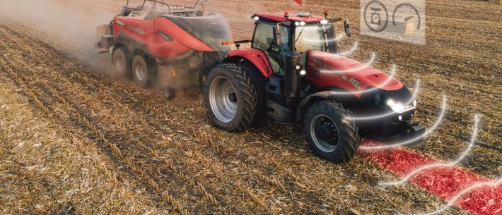 case ih baler automation op grootpakpers 
